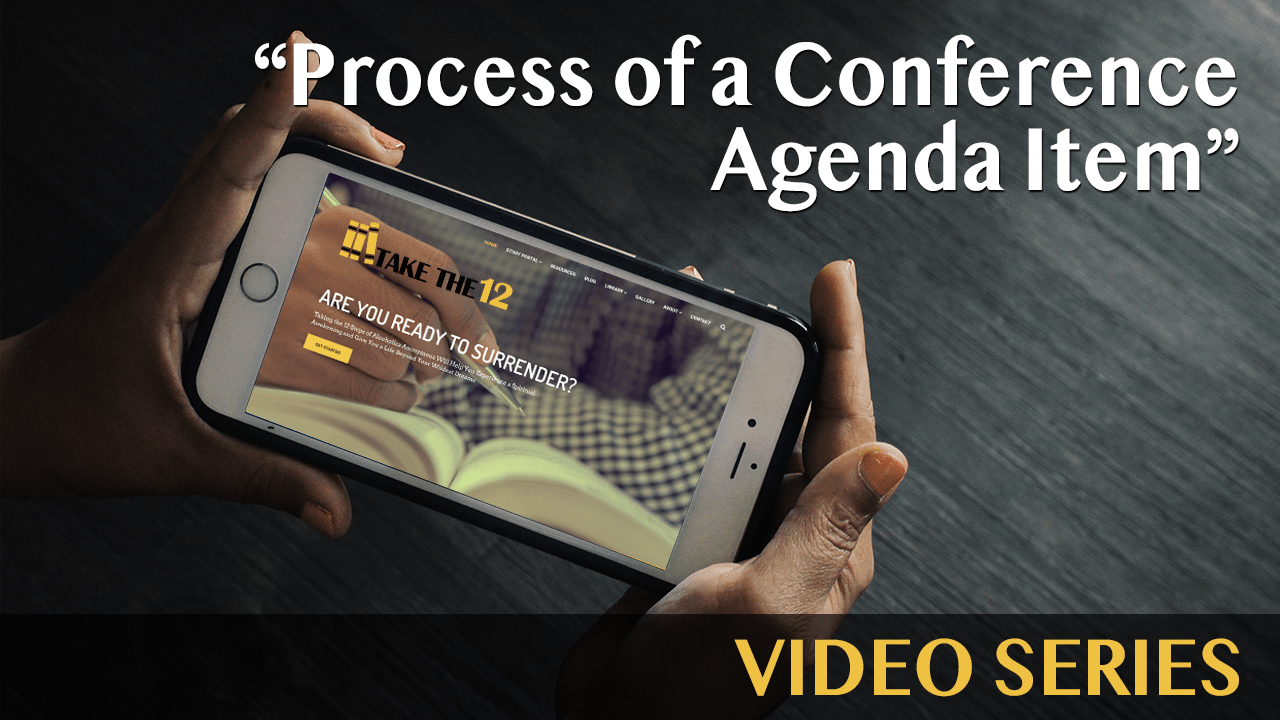 Process of a Conference Agenda Item