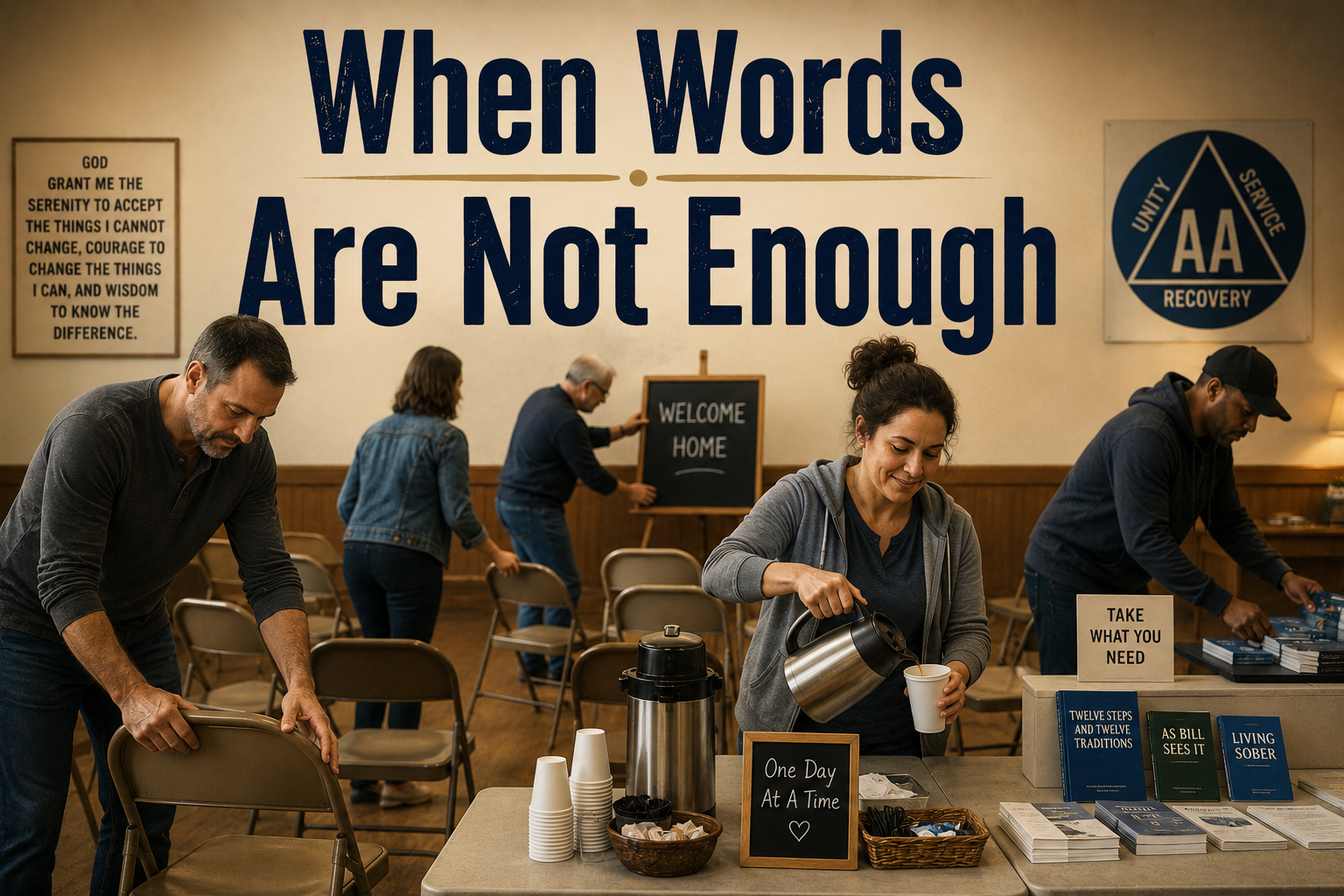 When Words Are Not Enough