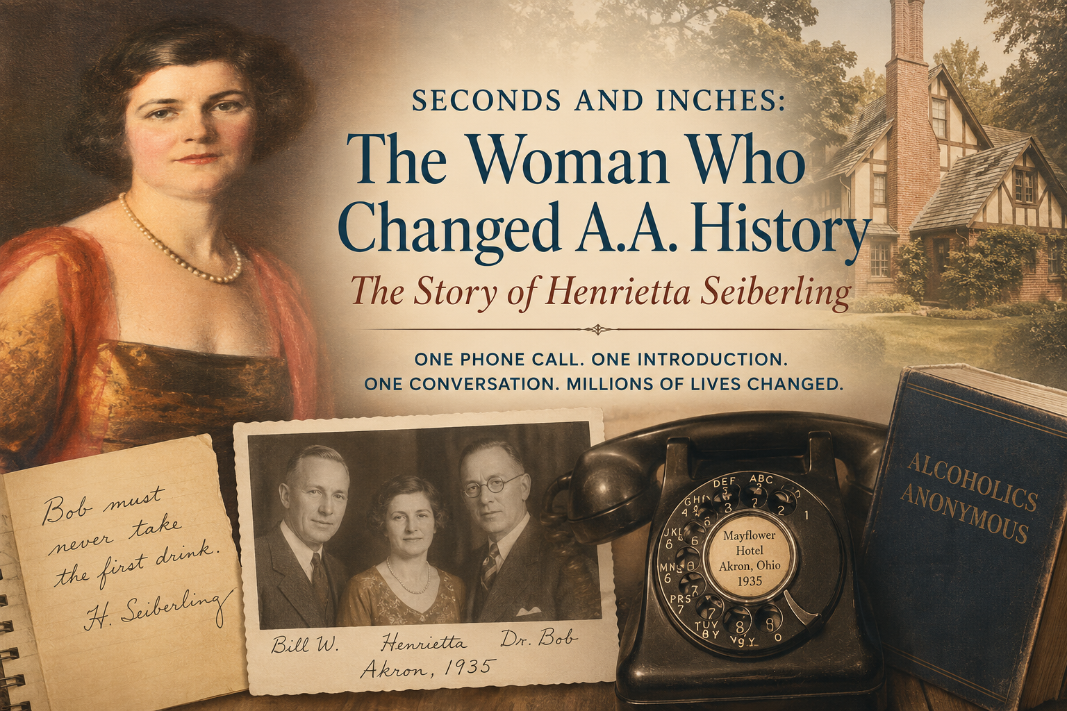 Seconds and Inches: The Woman Who Changed A.A. History Without Taking a Single Step